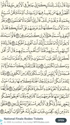 The Holy Quran (القرآن الكريم) android App screenshot 2